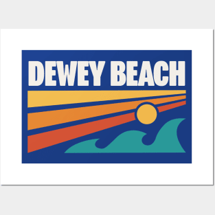 Dewey Beach Delaware Souvenir Delaware Beaches Posters and Art